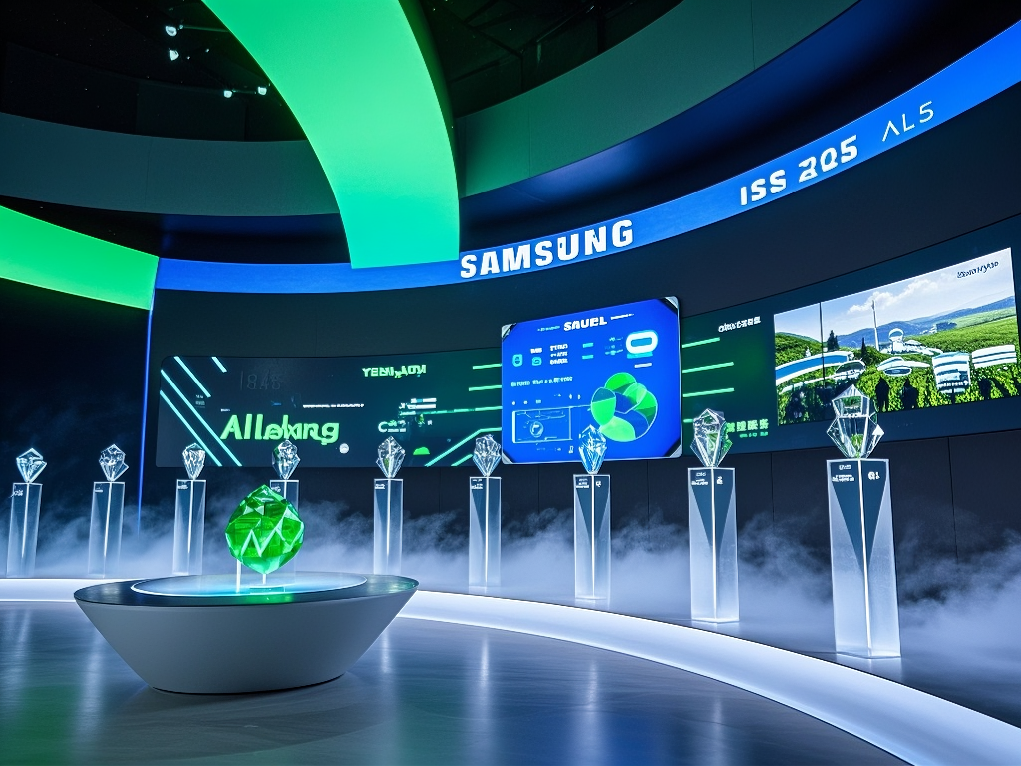 Samsung leads the digital signage industry with sustainable AI solutions and wins 12 international awards at ISE 2025