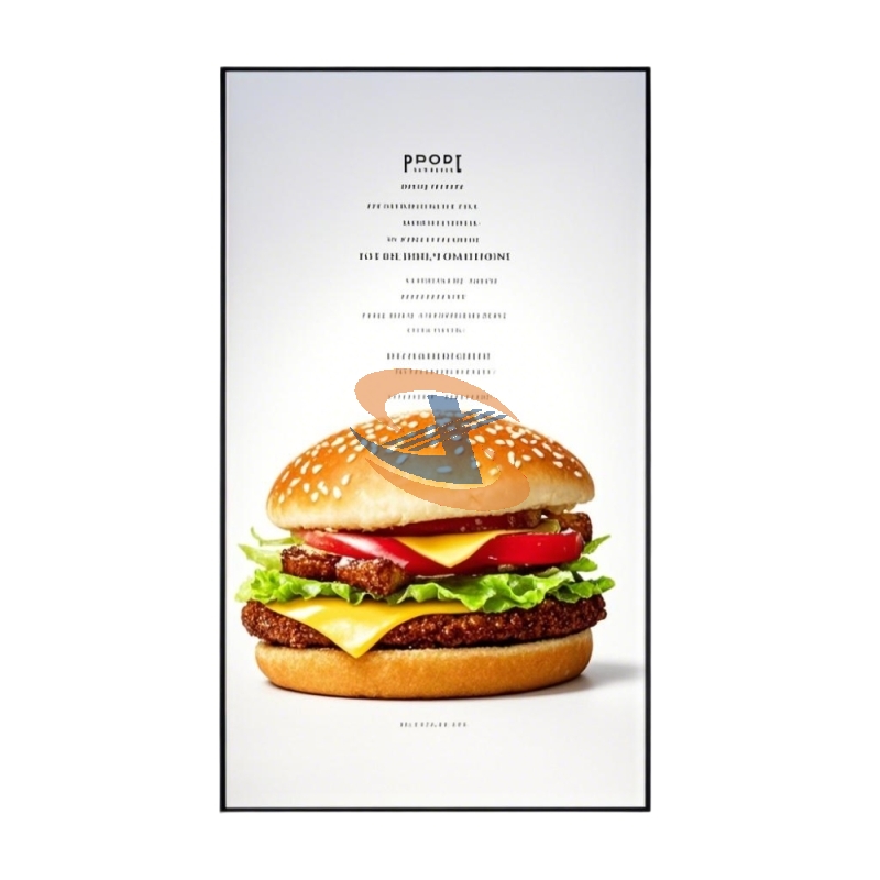 65 inch wall mounted menu digital signage